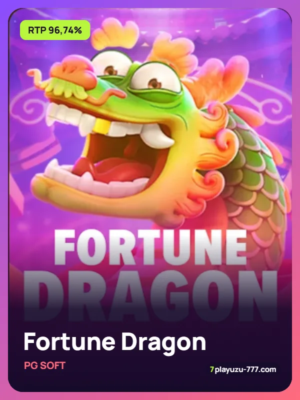 Fortune Dragon – capa do jogo (PG Soft)