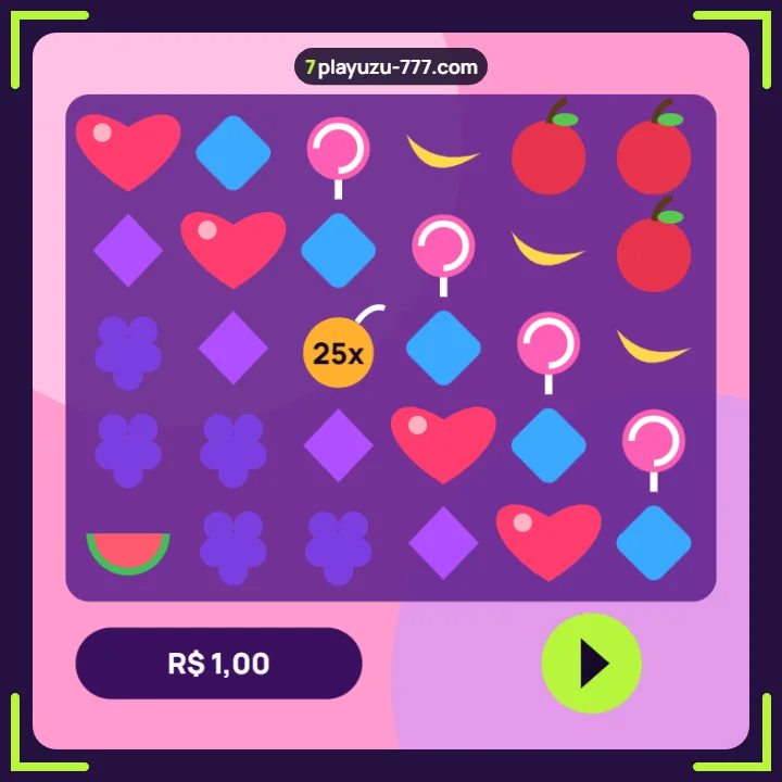 Sweet Bonanza – tela do jogo